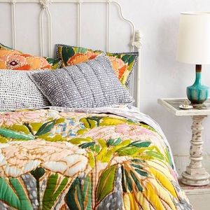 NWOT Anthropologie Witherbee by Lulie Wallace Sham